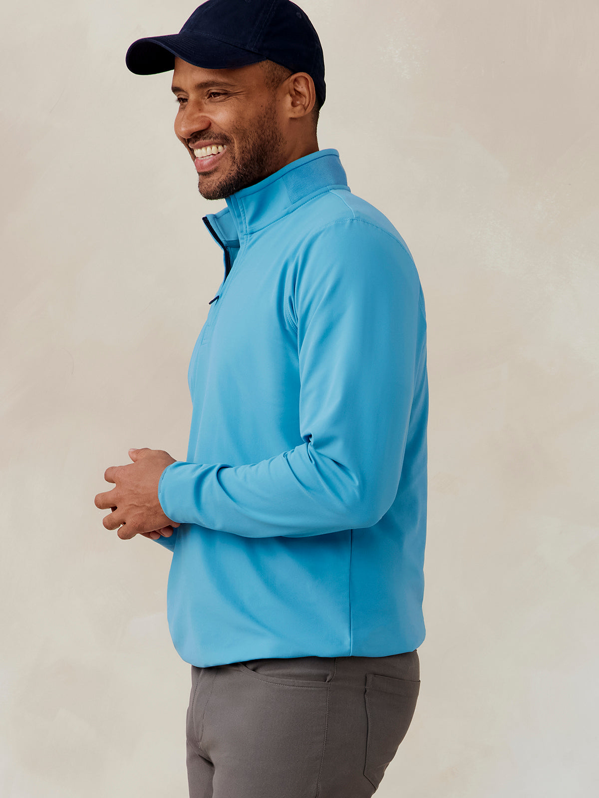 tasc Stratford Quarter Zip (Cloudscape)