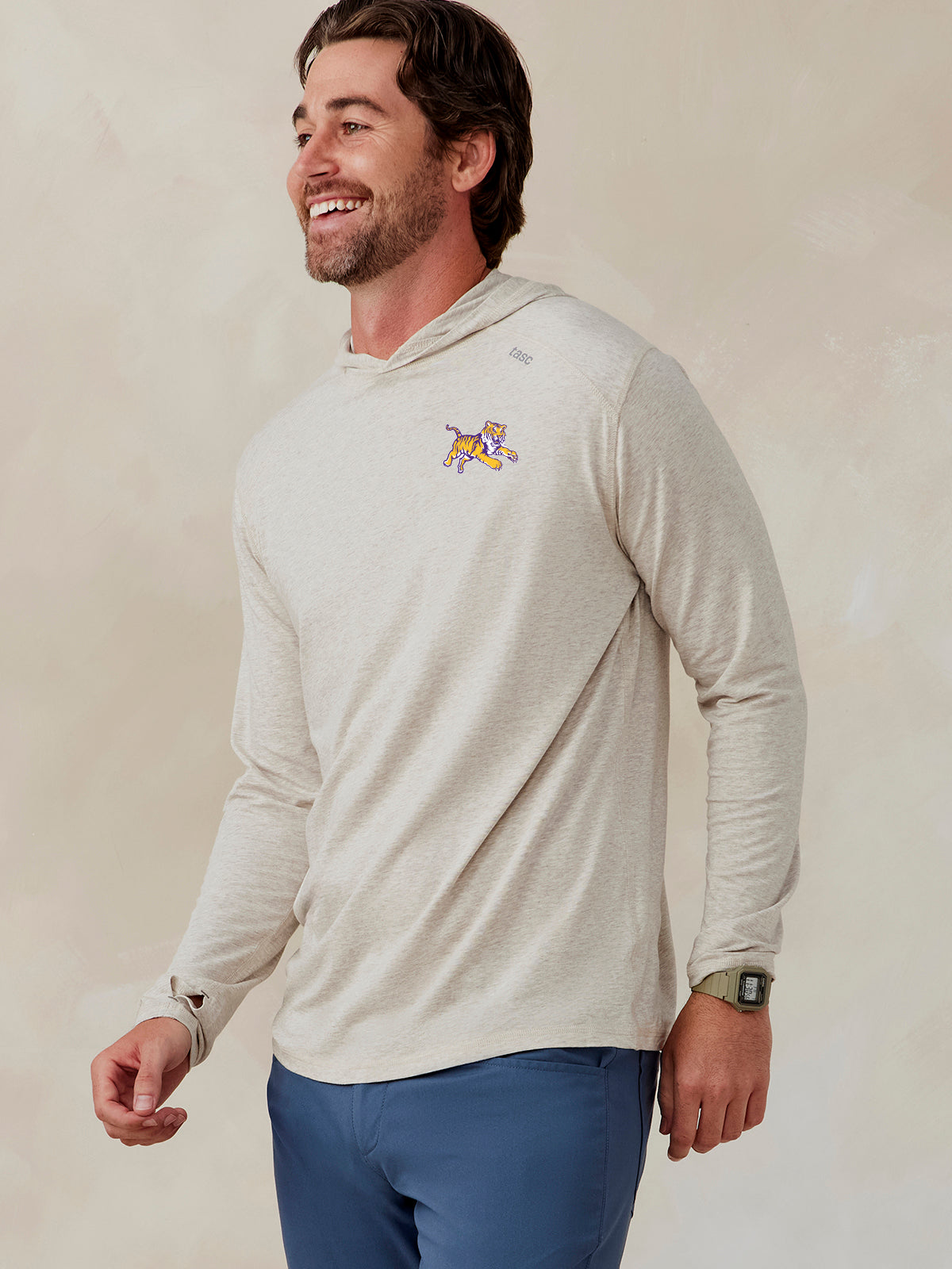 tasc Carrollton Hoodie LSU (OatmealHeather)