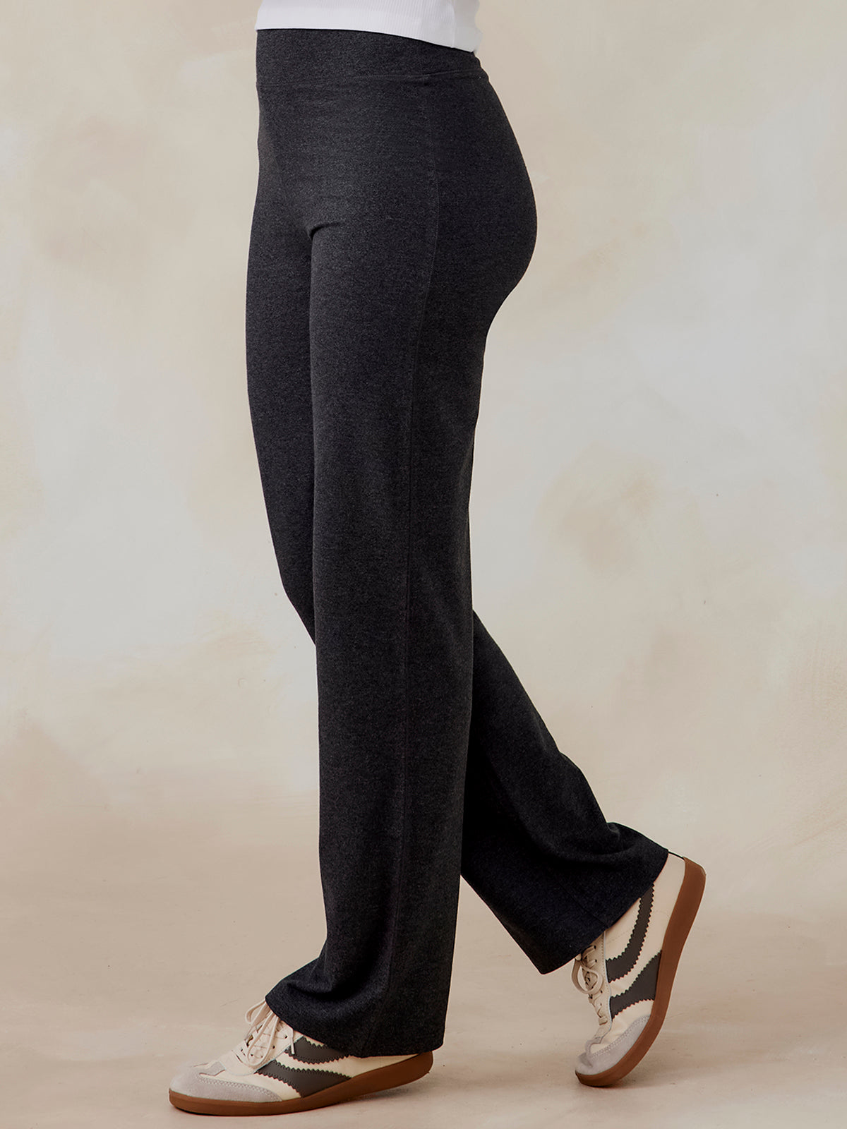 tasc Day to Day Wide Leg Pocket Legging (CharcoalJaspe)