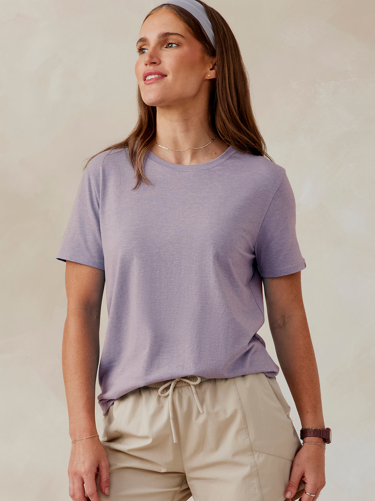 tasc All Day T-Shirt (EveningHeather)