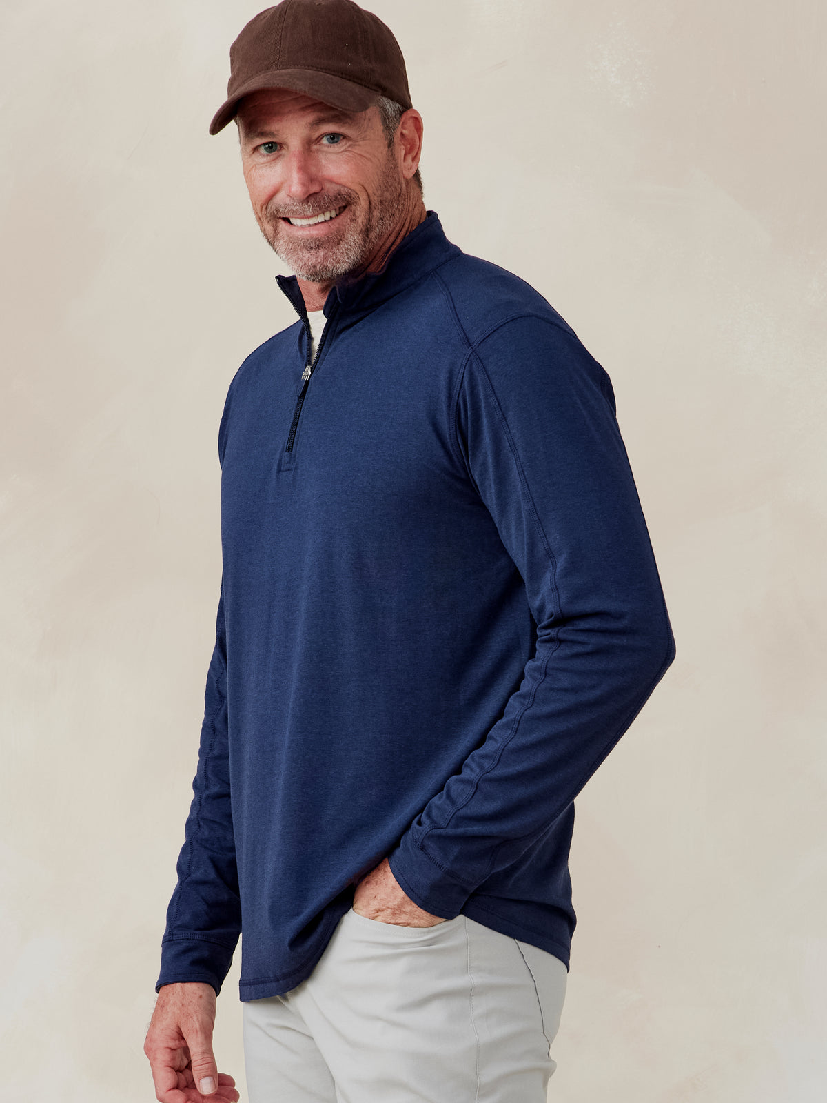 Carrollton 1/4 Zip - tasc Performance (ClassicNavy)