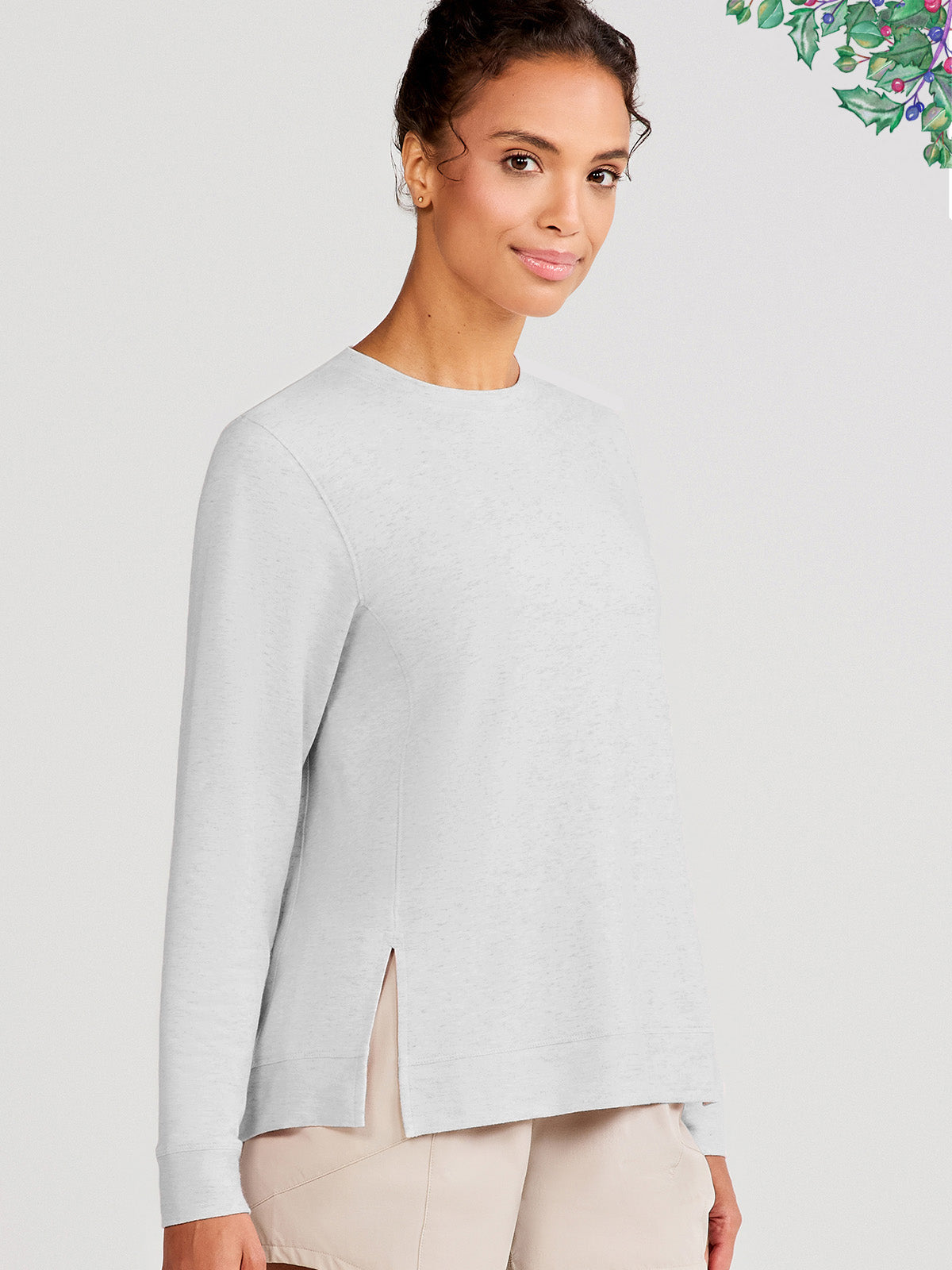 Riverwalk Sweatshirt 2.0 - tasc Performance (LightHeatherGray)