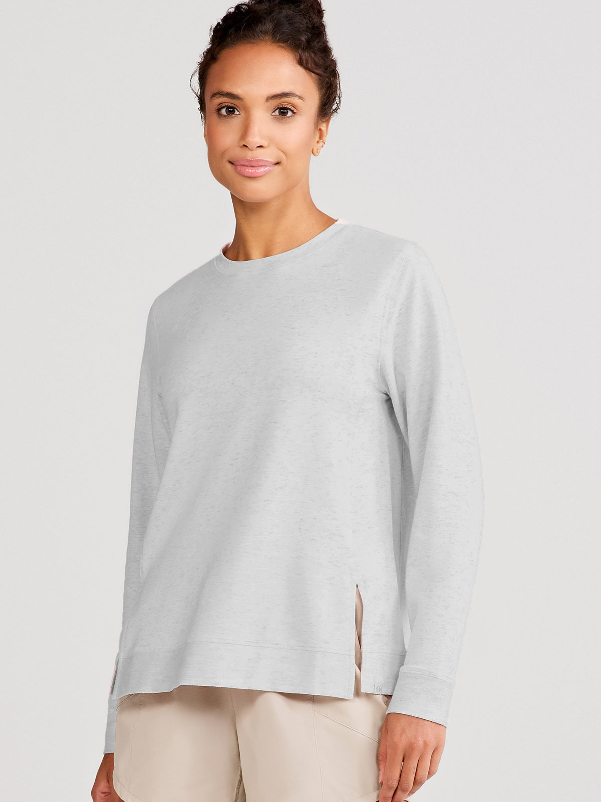 Riverwalk Sweatshirt 2.0 - tasc Performance (LightHeatherGray)