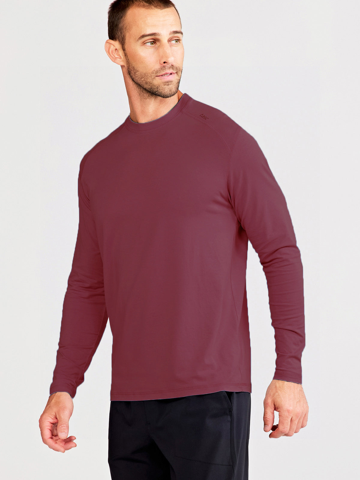 Carrollton Long Sleeve Fitness T-Shirt - tasc Performance (Maroon)