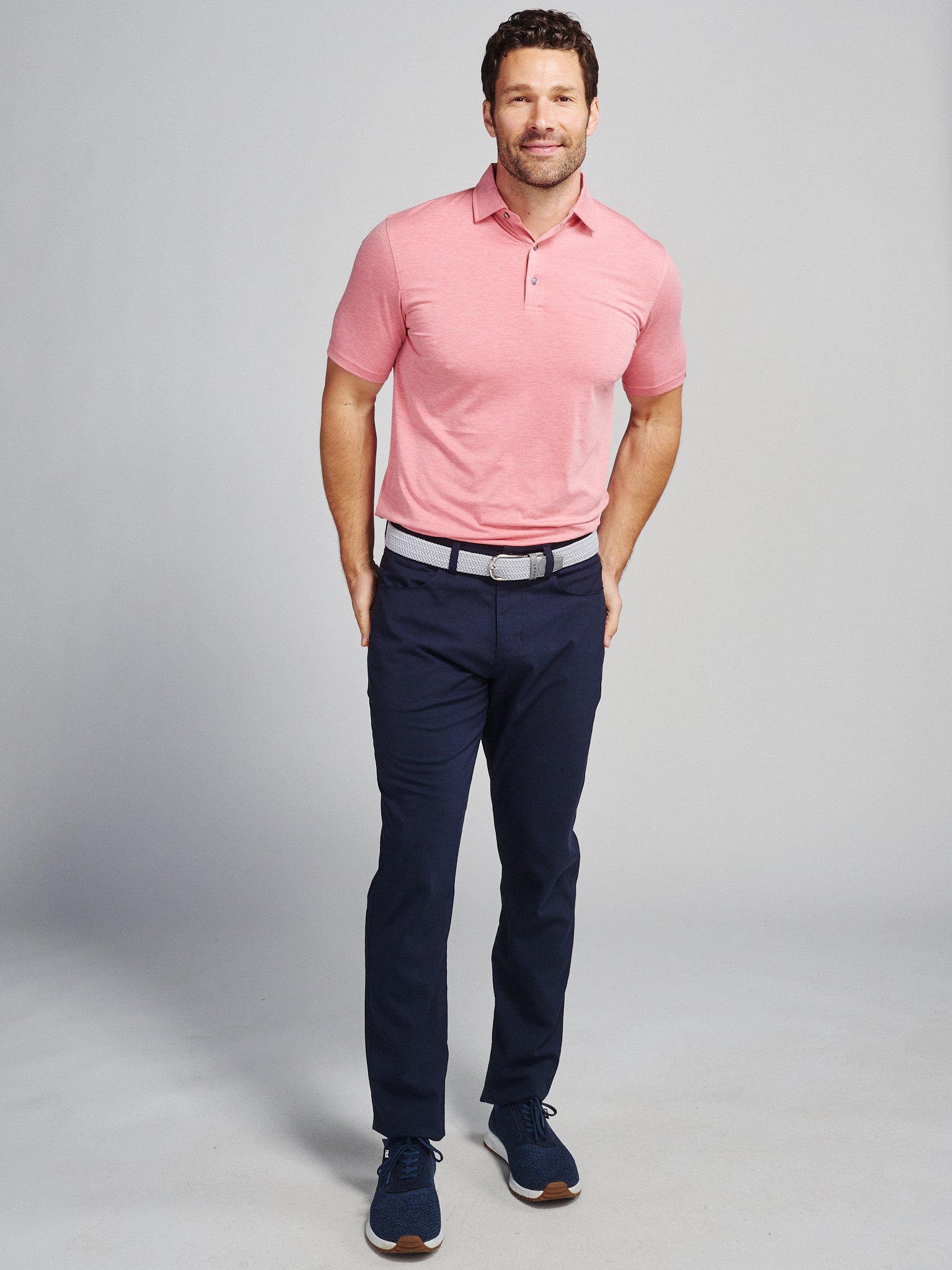 Cloud Lightweight Polo - tasc Performance (PunchHeather)