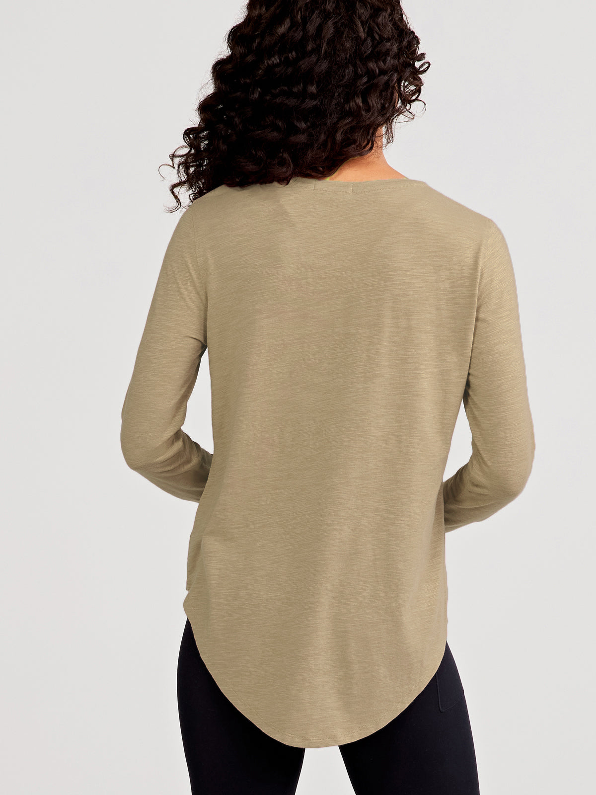 Longline Long Sleeve T-Shirt tasc performance (DesertHeather)