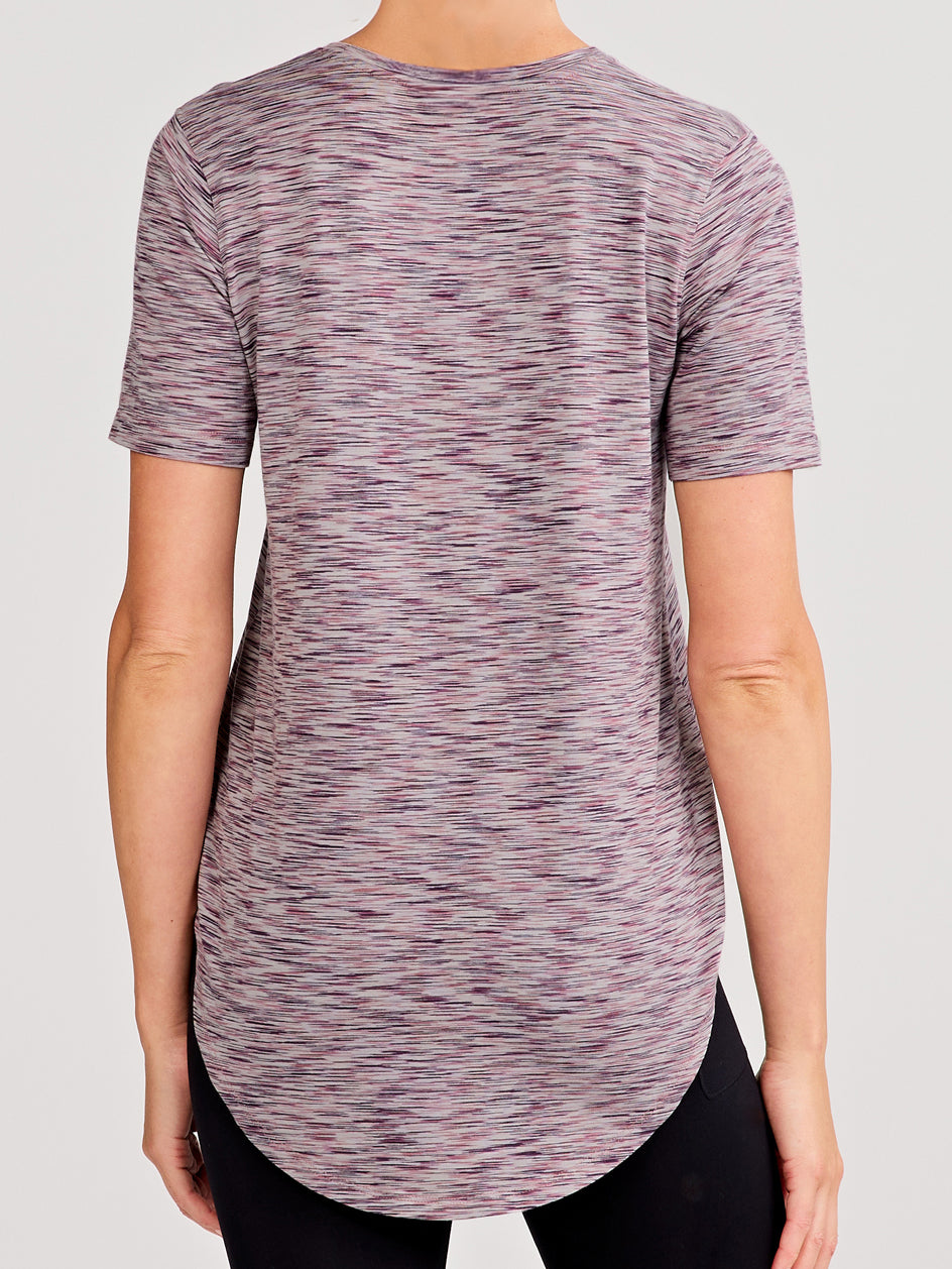 Longline T-Shirt - tasc Performance (AuroraSpaceDye)