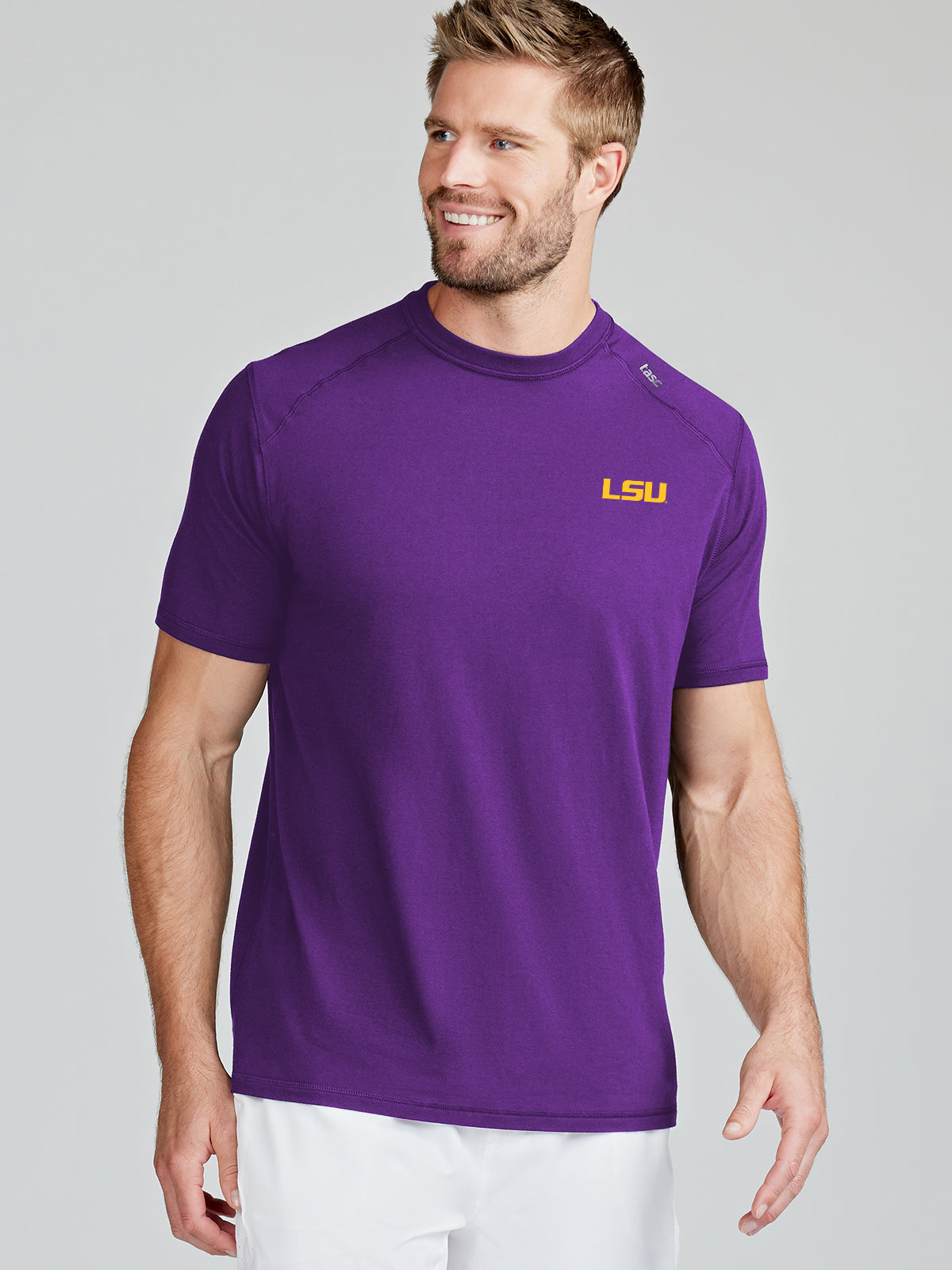 Carrollton Fitness T-Shirt - LSU - tasc Performance (PurpleC)