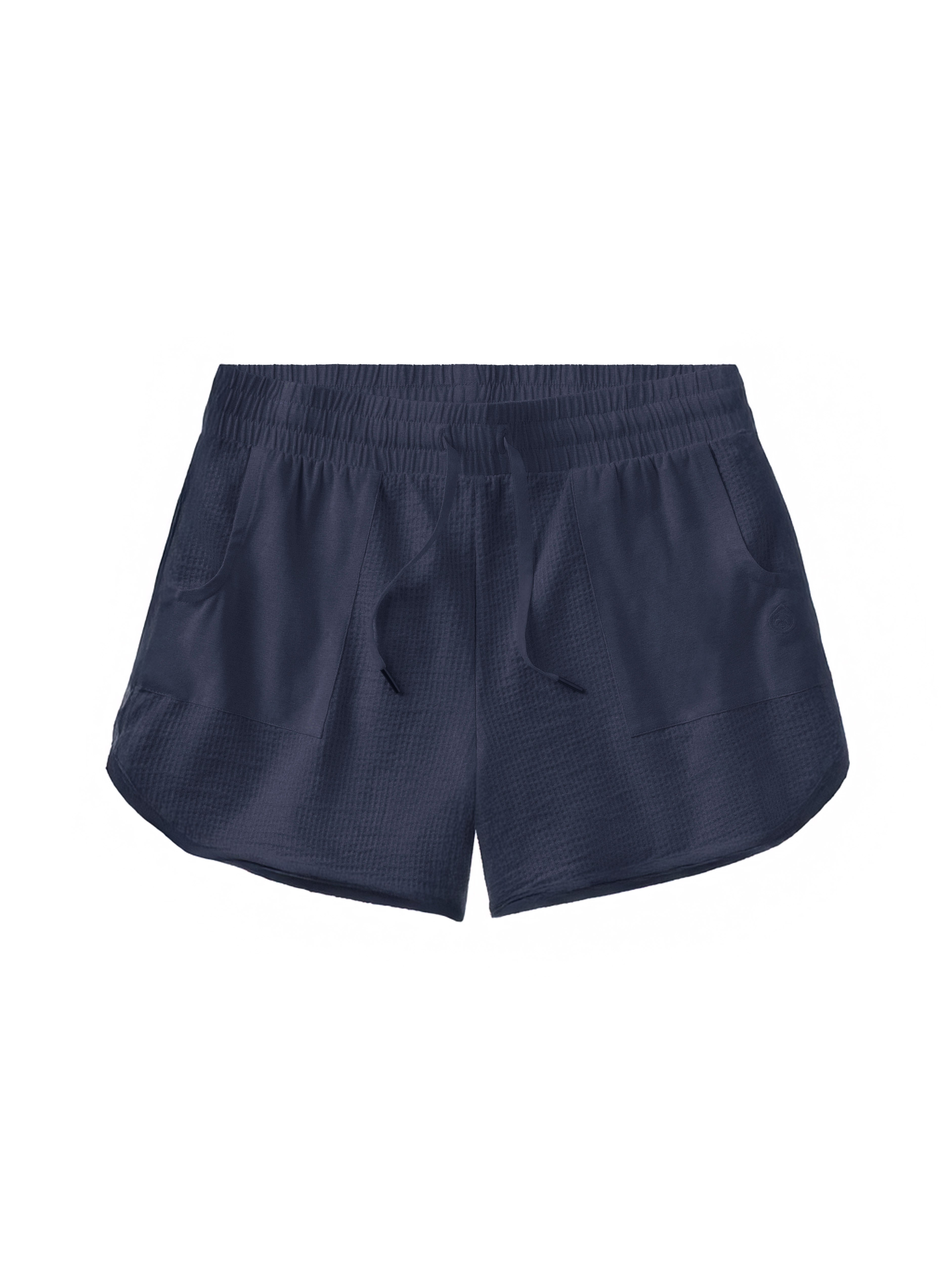 Villa Knit Seersucker Short Classic Navy – tasc Performance