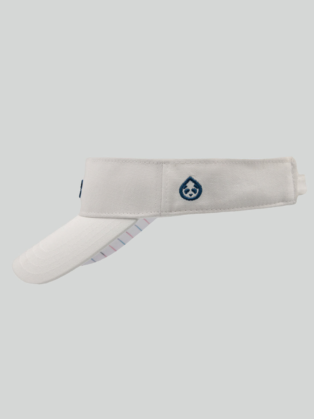 tasc Visor - Ombre Stripes - tasc Performance (White)
