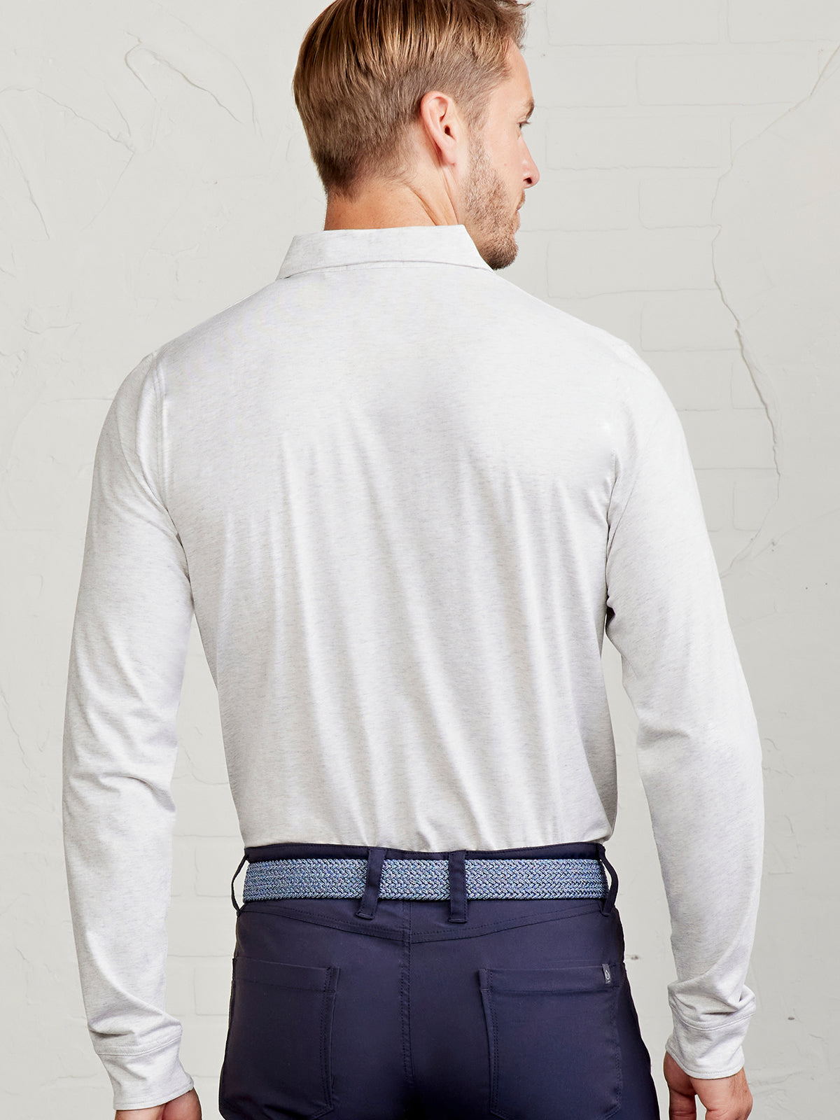 Westport Long Sleeve Polo - tasc Performance (MarbleHeather)