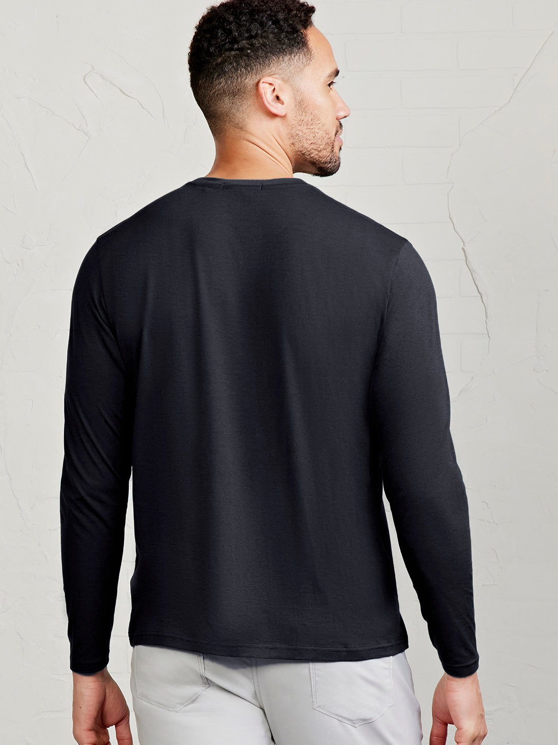 Pimaluxe Long Sleeve T-Shirt tasc Performance (Black)