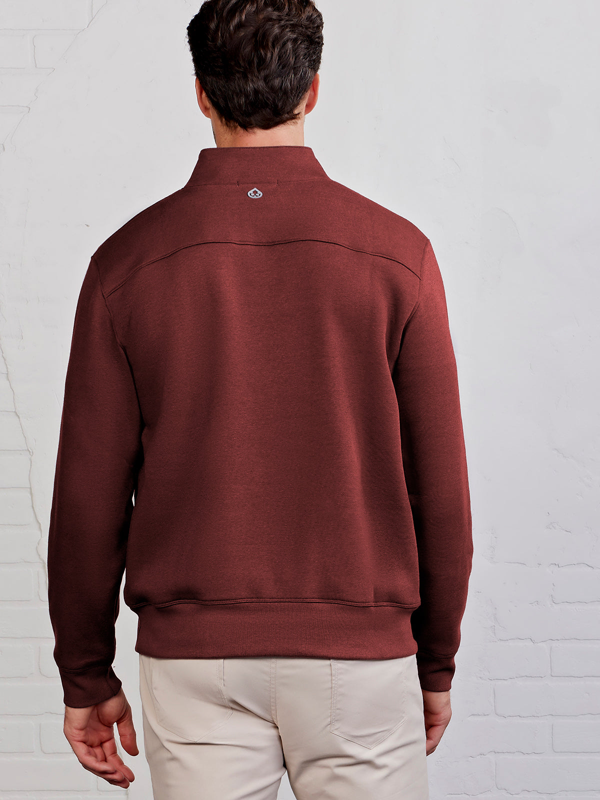 Legacy Heavyweight Fleece 1/4 Zip - tasc Performance (BrickHeather)