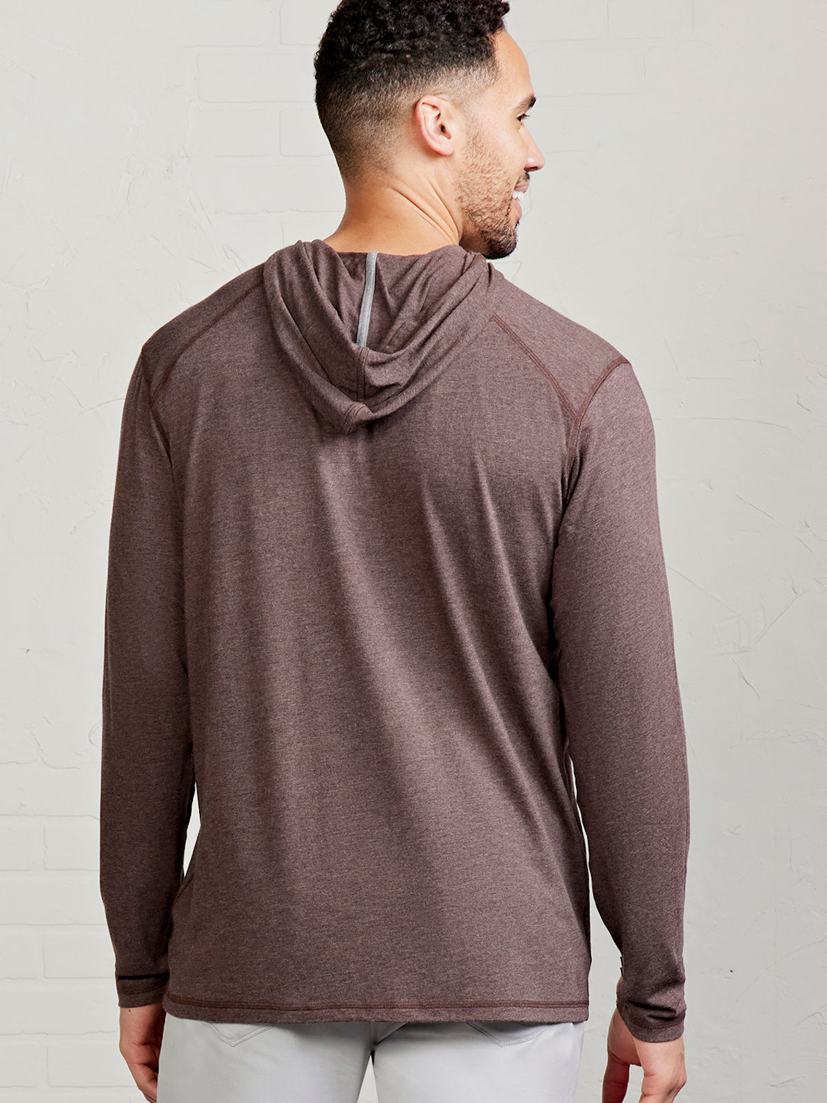 Carrollton Lightweight Hoodie - tasc Performance (MochaHeather)