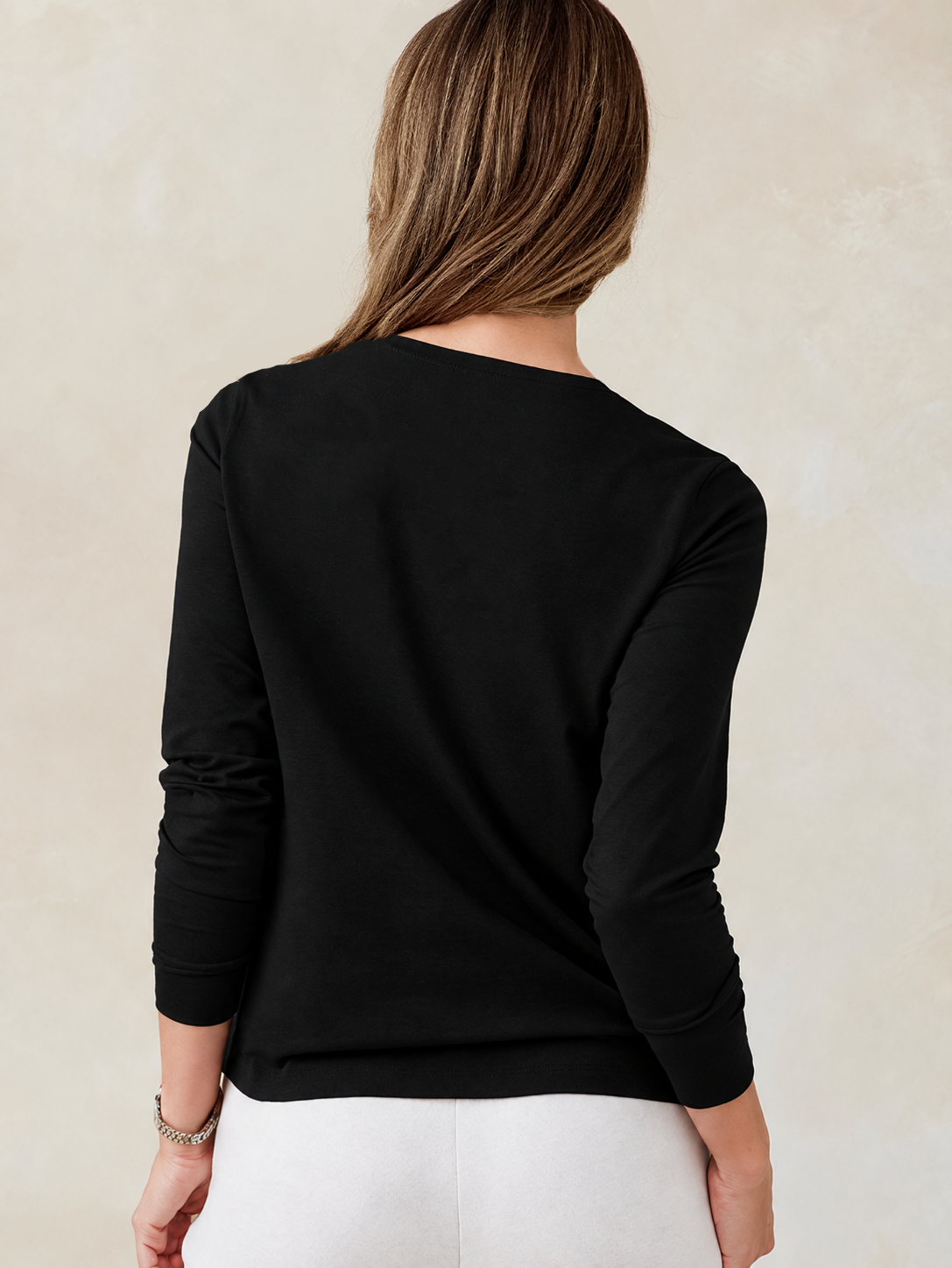 tasc All Day Long Sleeve T (Black)
