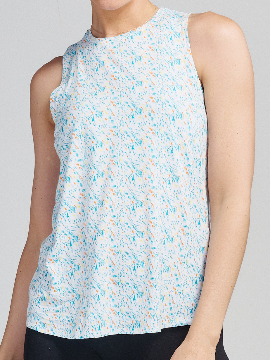 Nola Tank 2.0 - tasc Performance (WhiteConfetti)