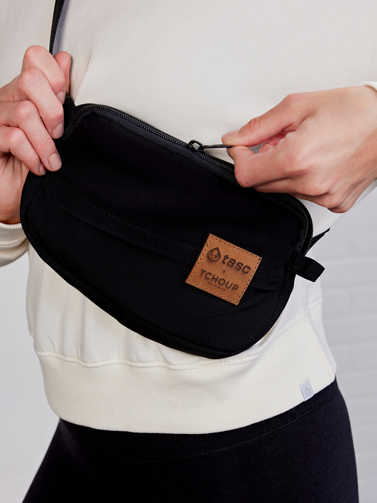 Renew Crossbody Belt Bag - tasc Performance (Black)