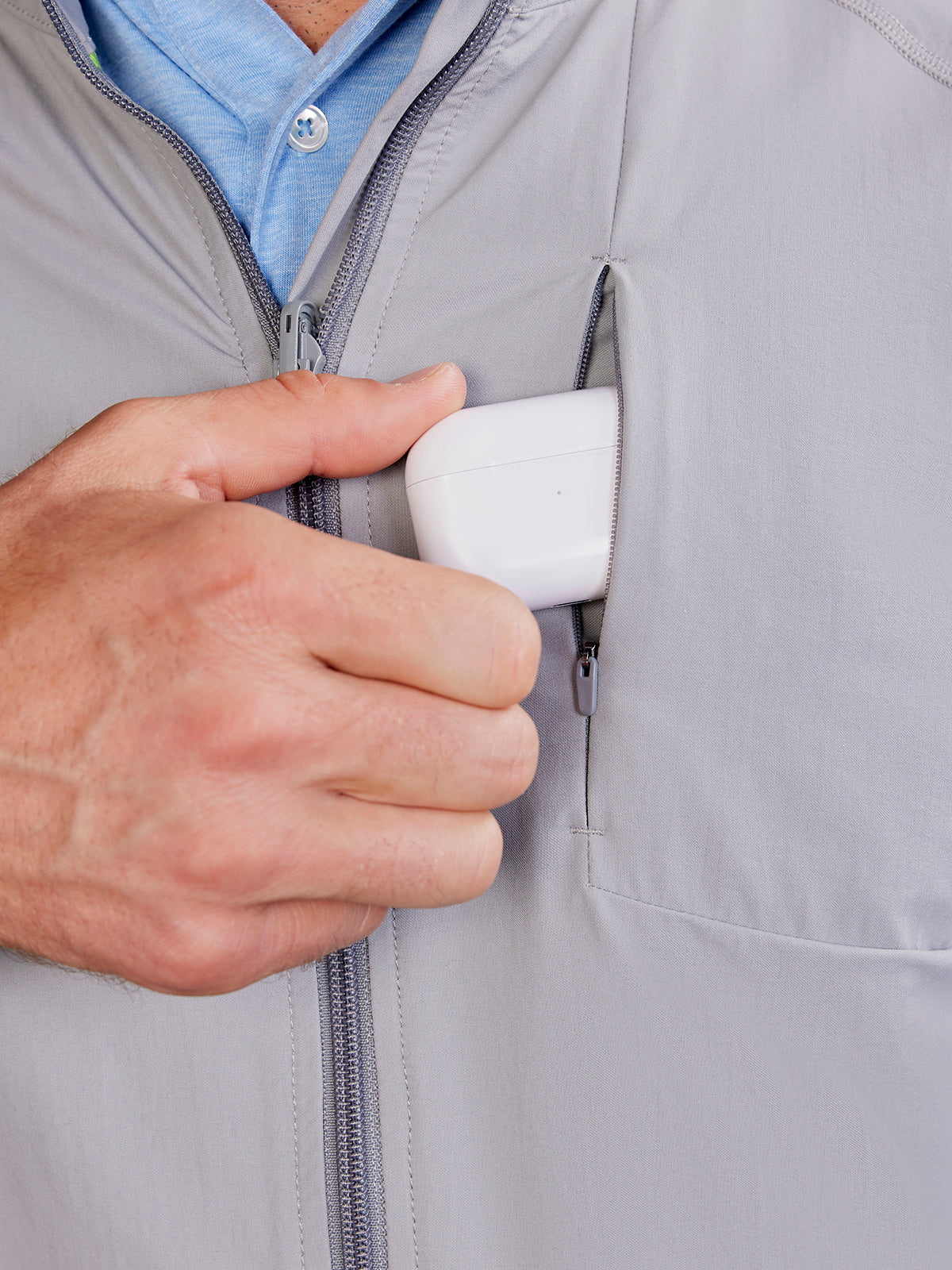 Monterey Performance Wind Jacket - tasc Performance (SharkGray)