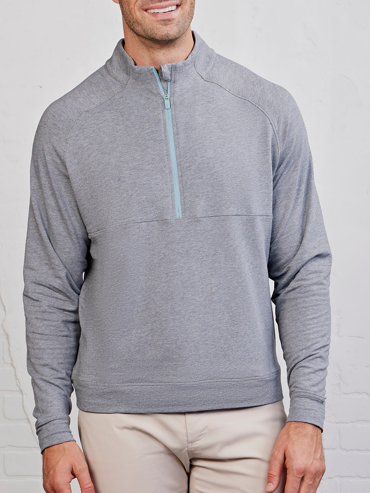 Atlas Lightweight Fleece 1/2 Zip - tasc Performance (HeatherGray)