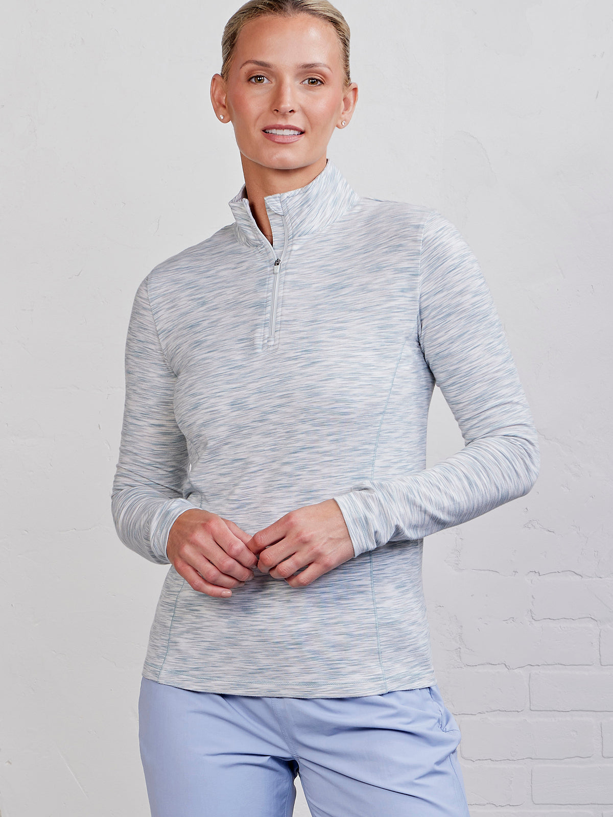 Recess Quarter Zip - tasc Performance (HorizonSpaceDye)