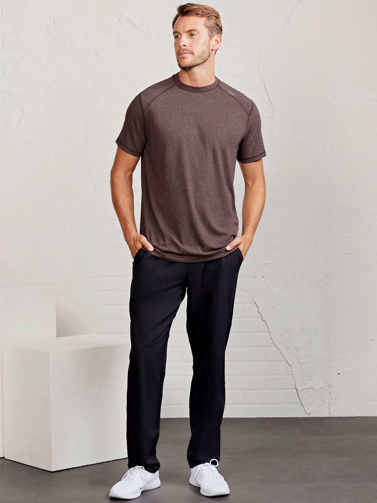 Carrollton Fitness T-Shirt - tasc Performance (MochaHeather)