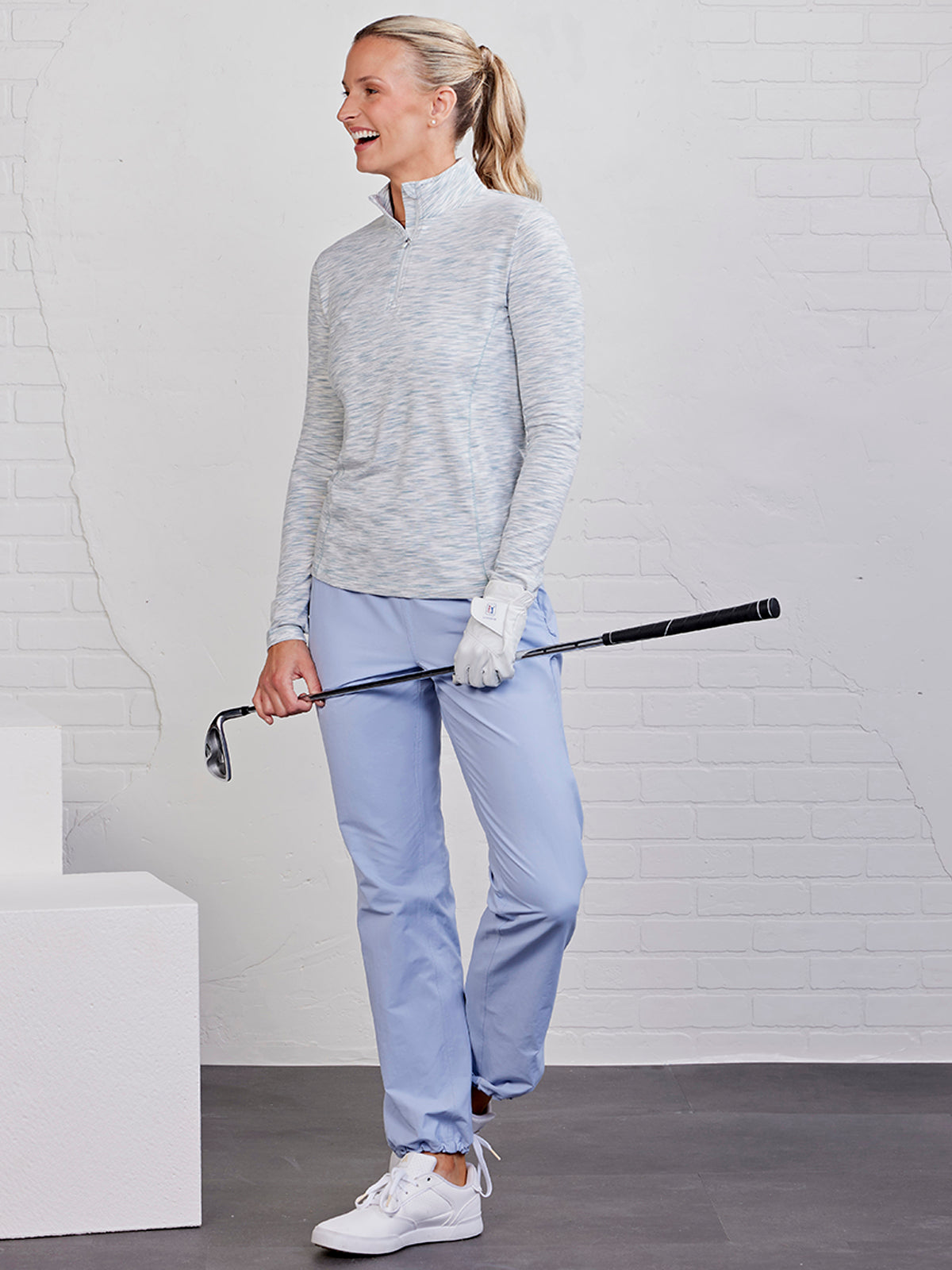 Recess Quarter Zip - tasc Performance (HorizonSpaceDye)