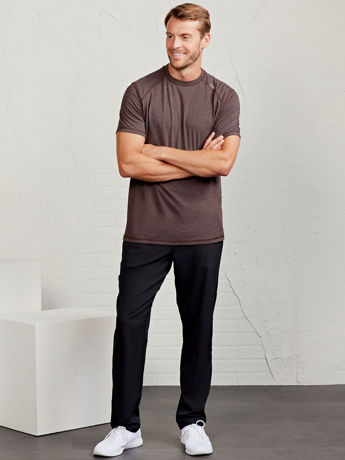 Carrollton Fitness T-Shirt - tasc Performance (MochaHeather)