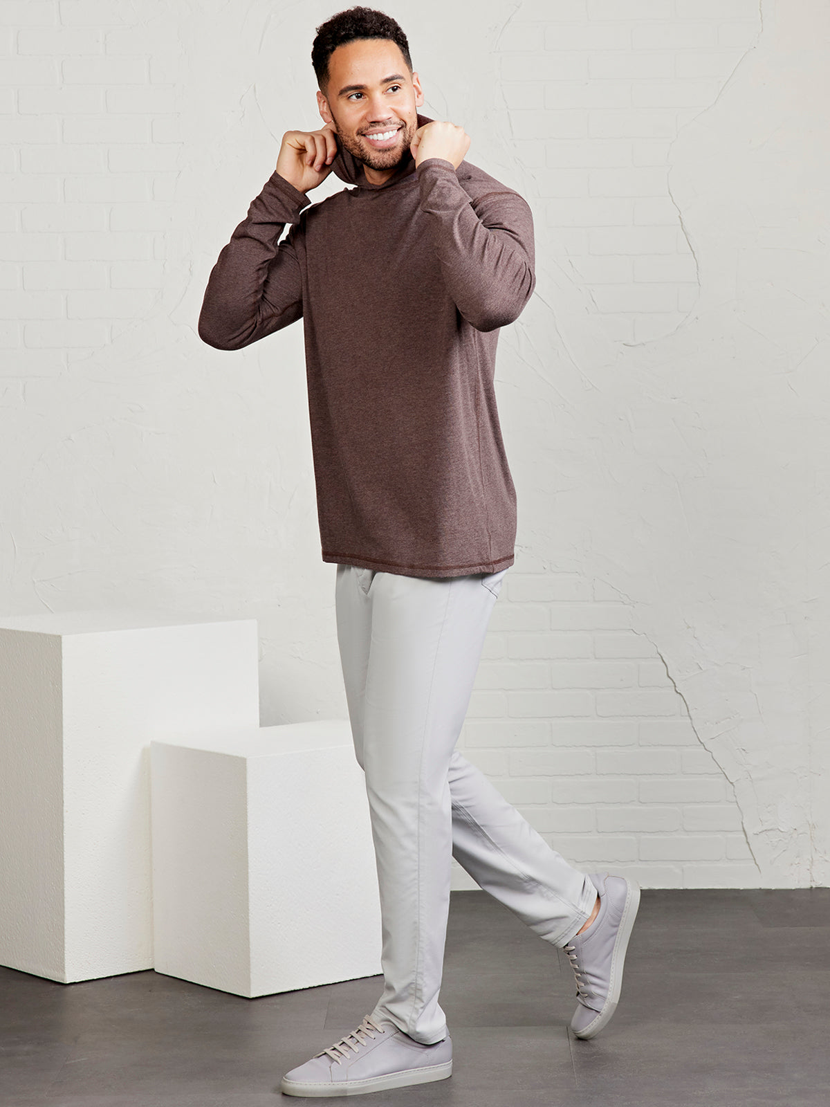 Carrollton Lightweight Hoodie - tasc Performance (MochaHeather)