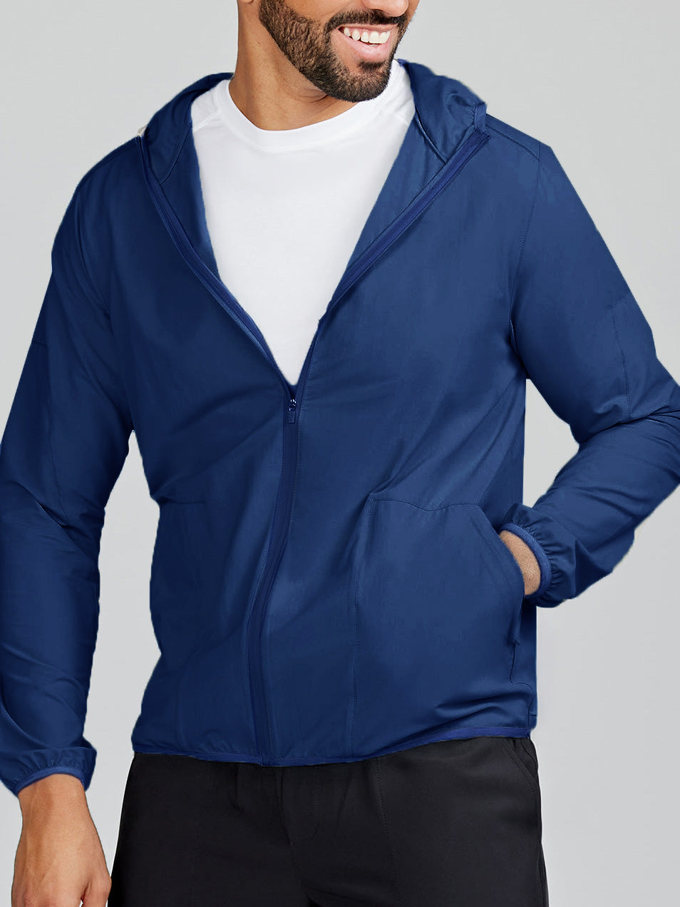 Swift Hooded Windbreaker - tasc Performance (MarineBlue)