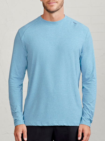 Carrollton Long Sleeve Fitness T-Shirt Geyser Heather – tasc