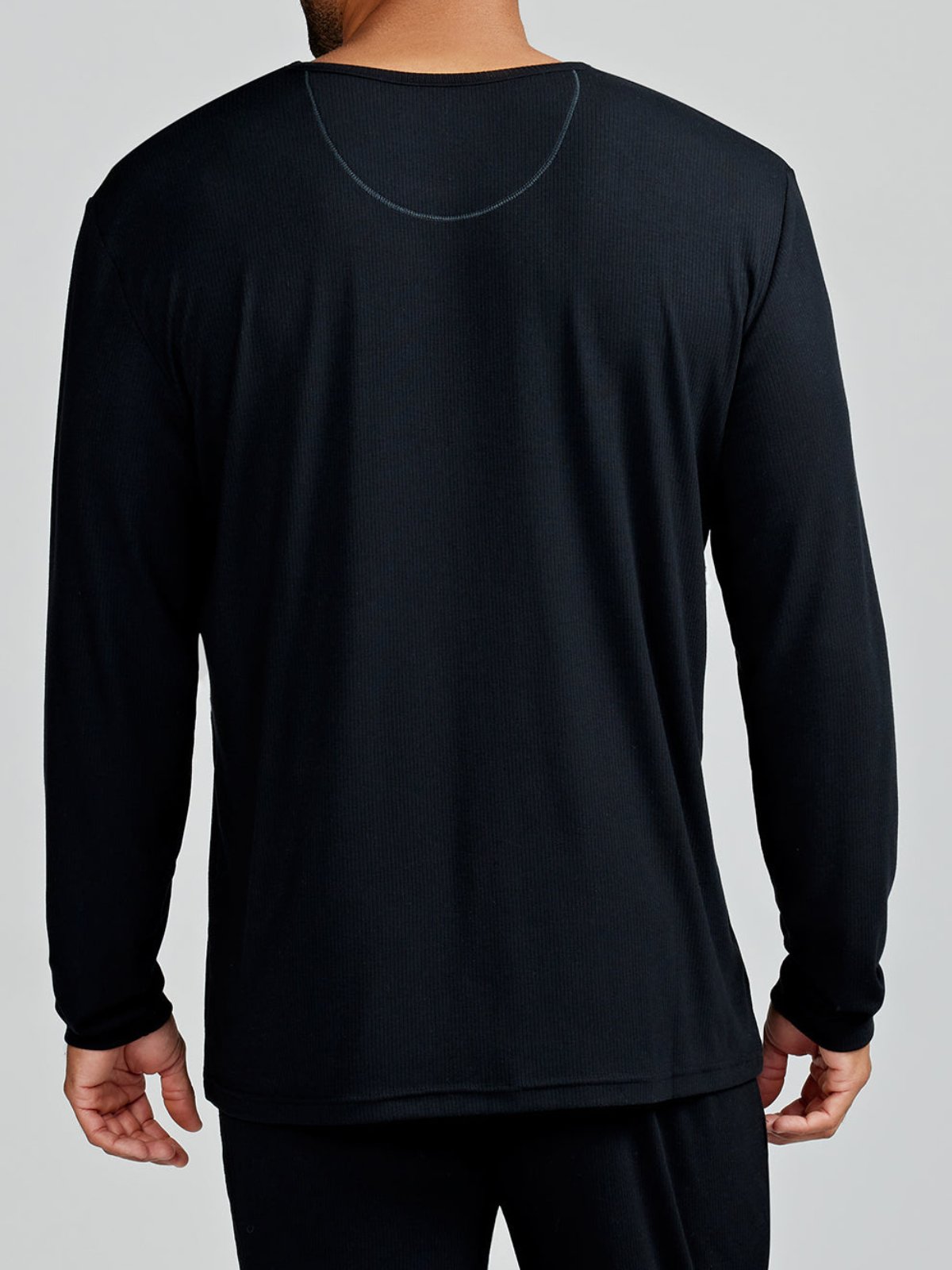 MicroLuxe Rib Long Sleeve - tasc Performance (Black)