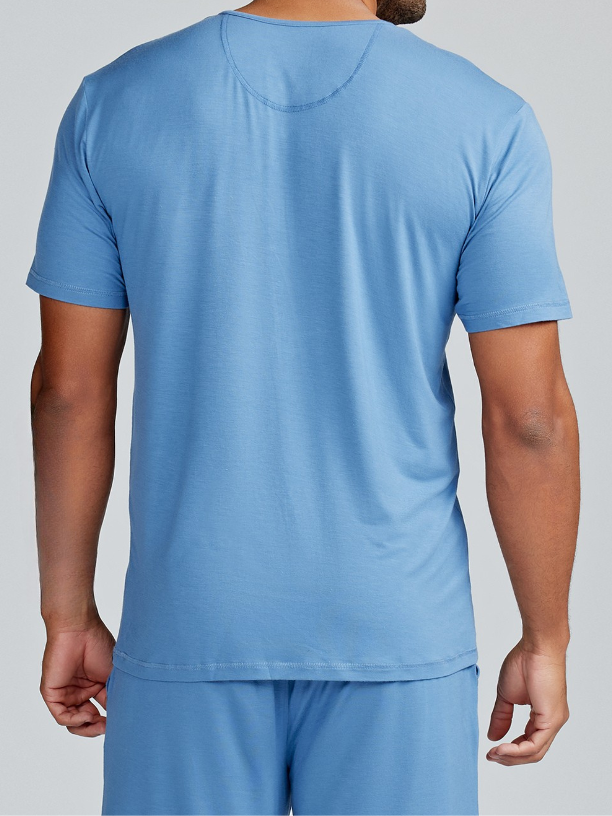 Bamboo Silk Short Sleeve Henley - tasc Performance (Dusk)