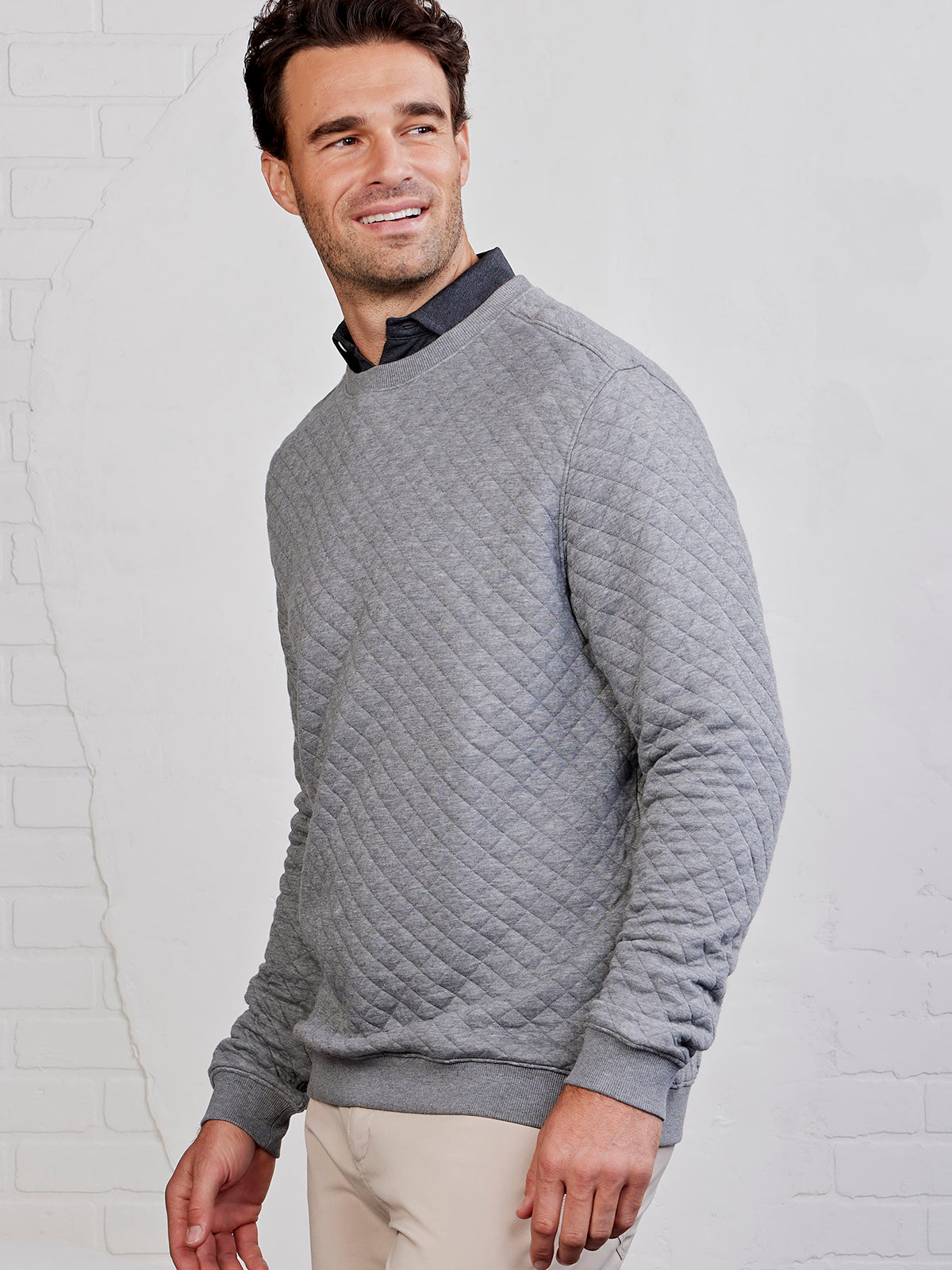 Hampton Sweater - tasc Performance (HeatherGray)