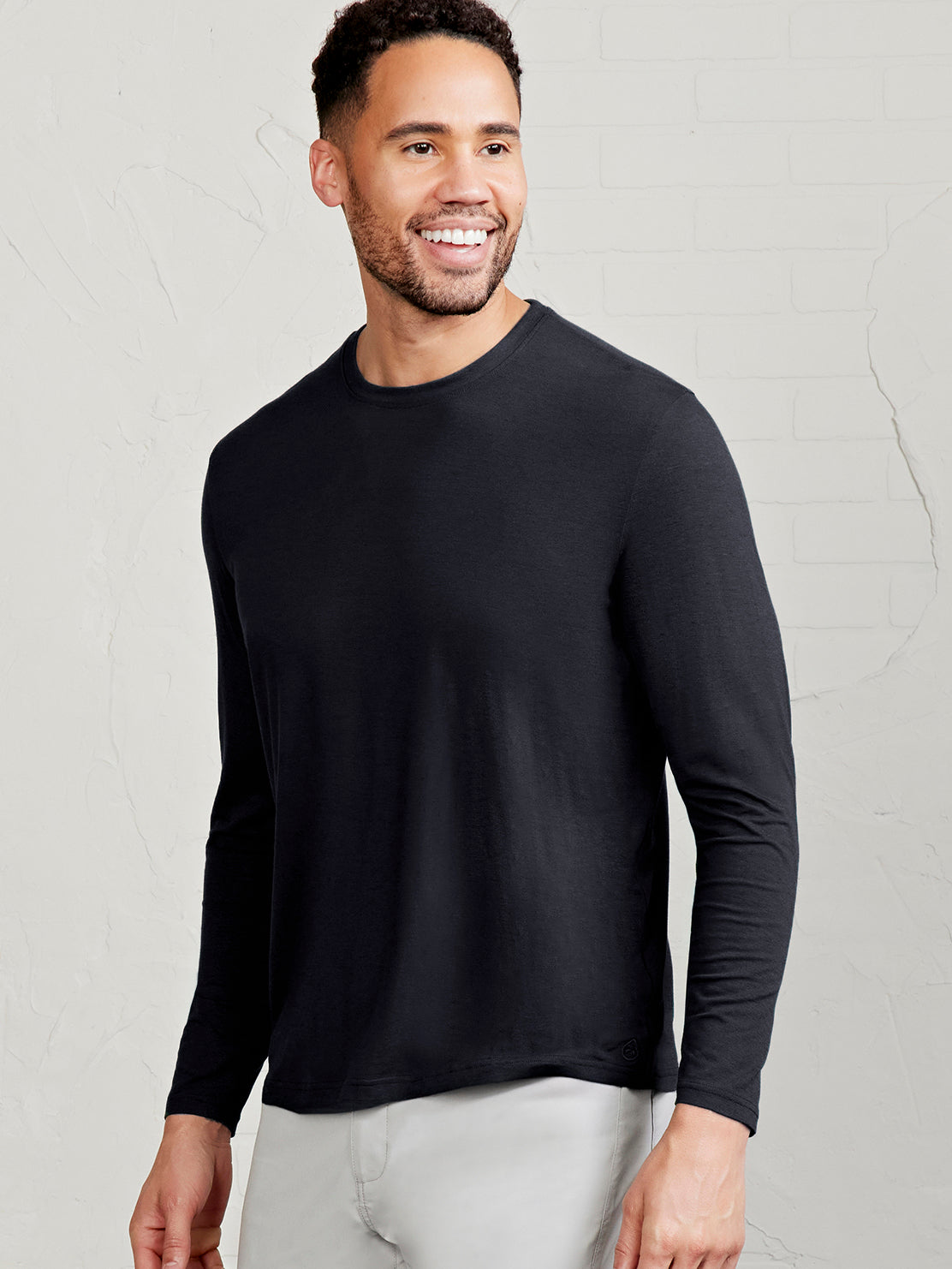 Pimaluxe Long Sleeve T-Shirt tasc Performance (Black)