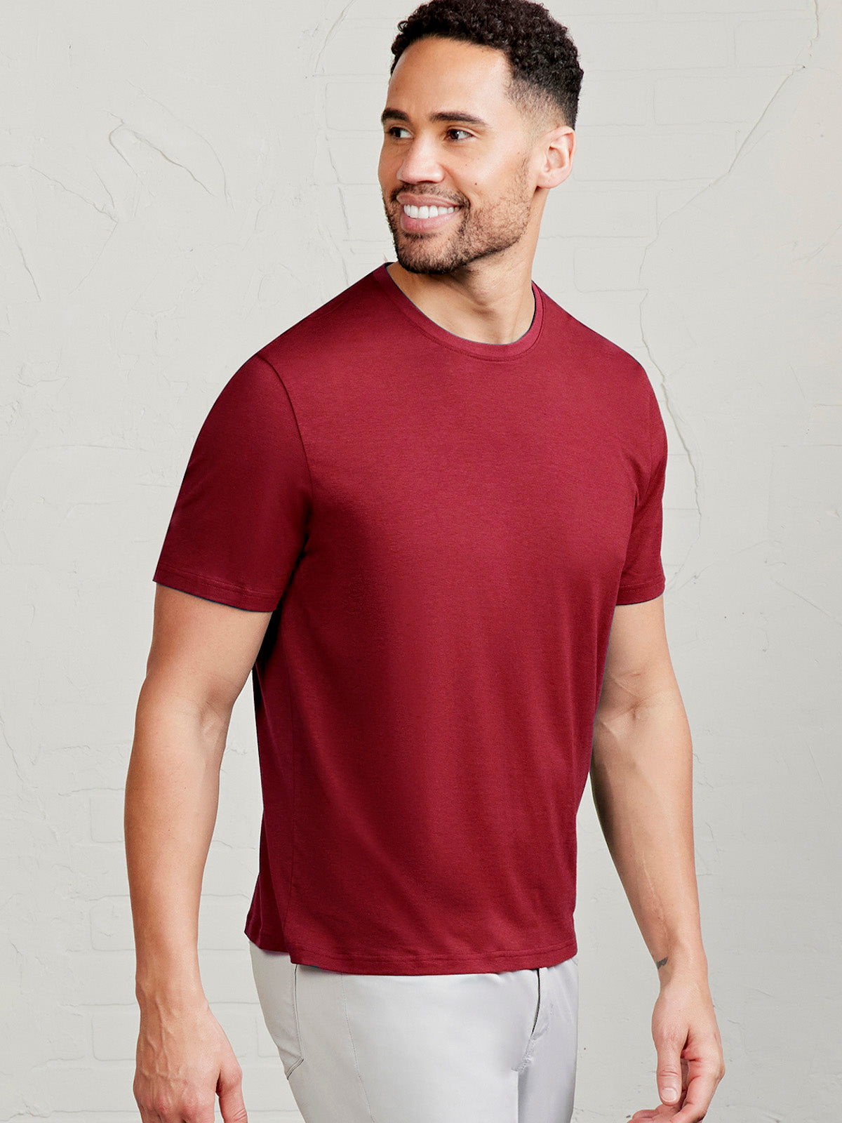 Pimaluxe T-Shirt - tasc Performance (Cherrywood)