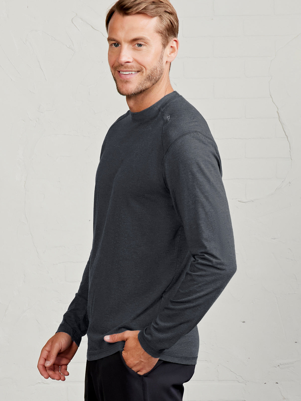 Carrollton Long Sleeve T-Shirt - tasc Performance (IronHeather)