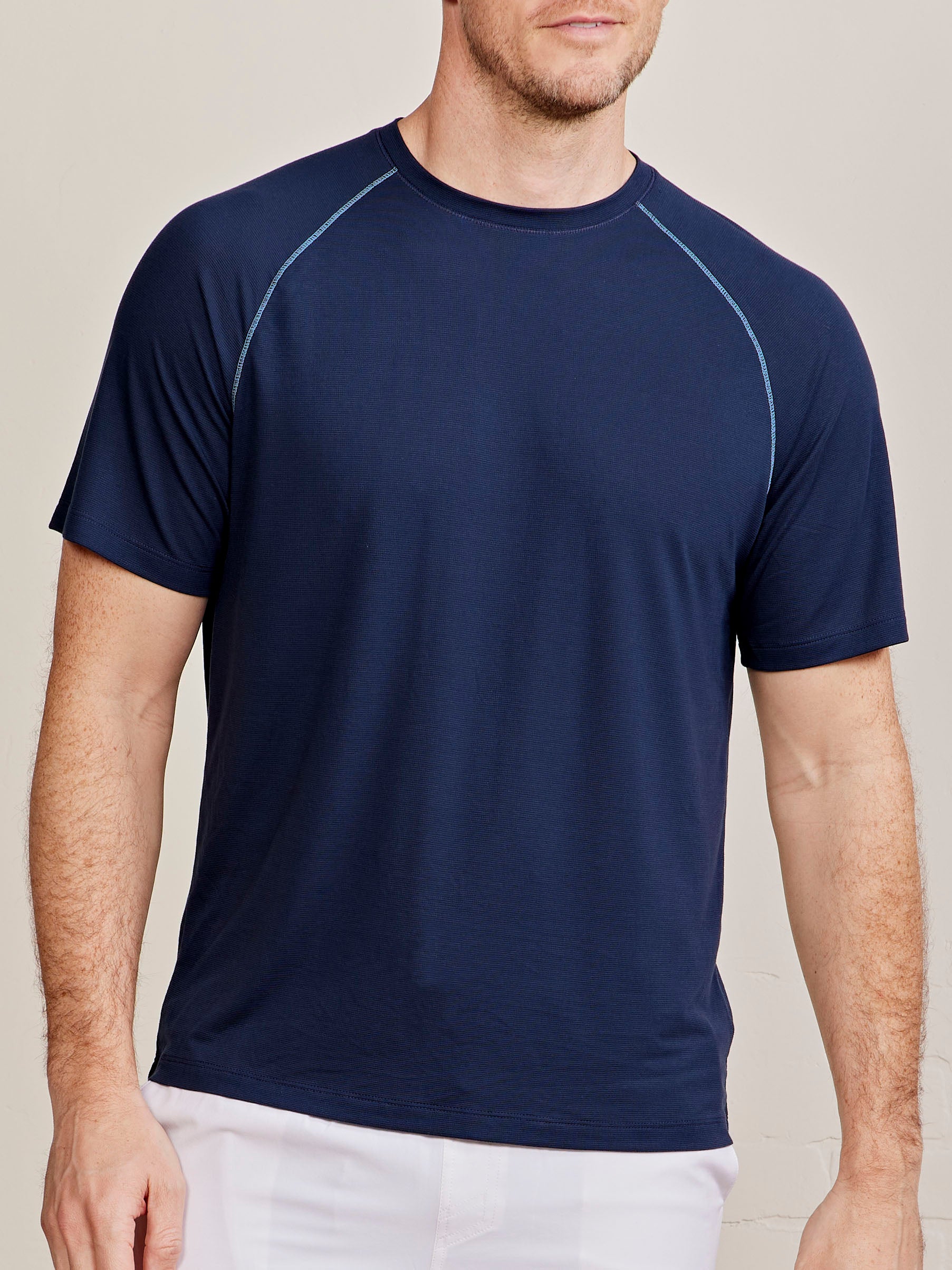 Vital MicroAir Performance Mesh T-Shirt - tasc Performance (ClassicNavy/TropicalBlue)