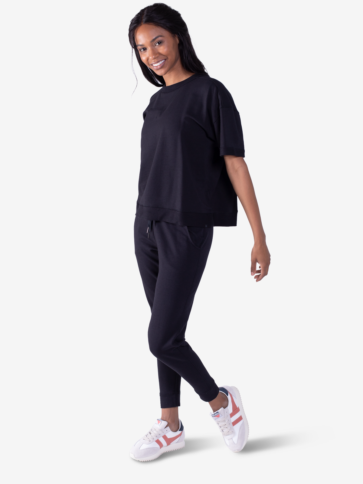 Black discount lightweight joggers