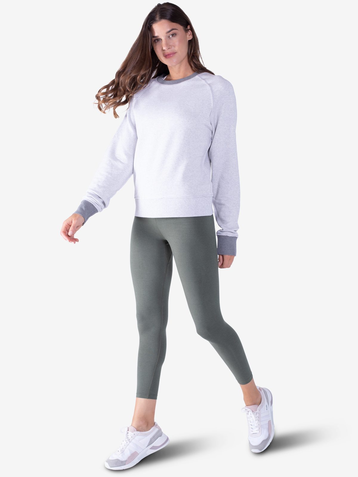 Varsity Sweatshirt (LightHeatherGray/HeatherGray)