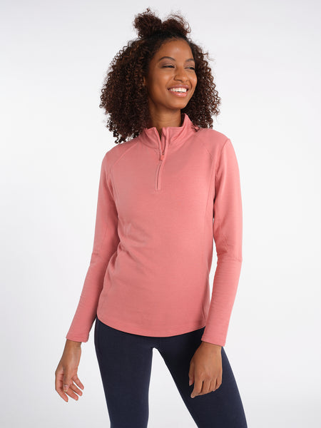 ウェア tassss Carrollton Lightweight Quarter Zip - Iron Jaspe – tasc Performance