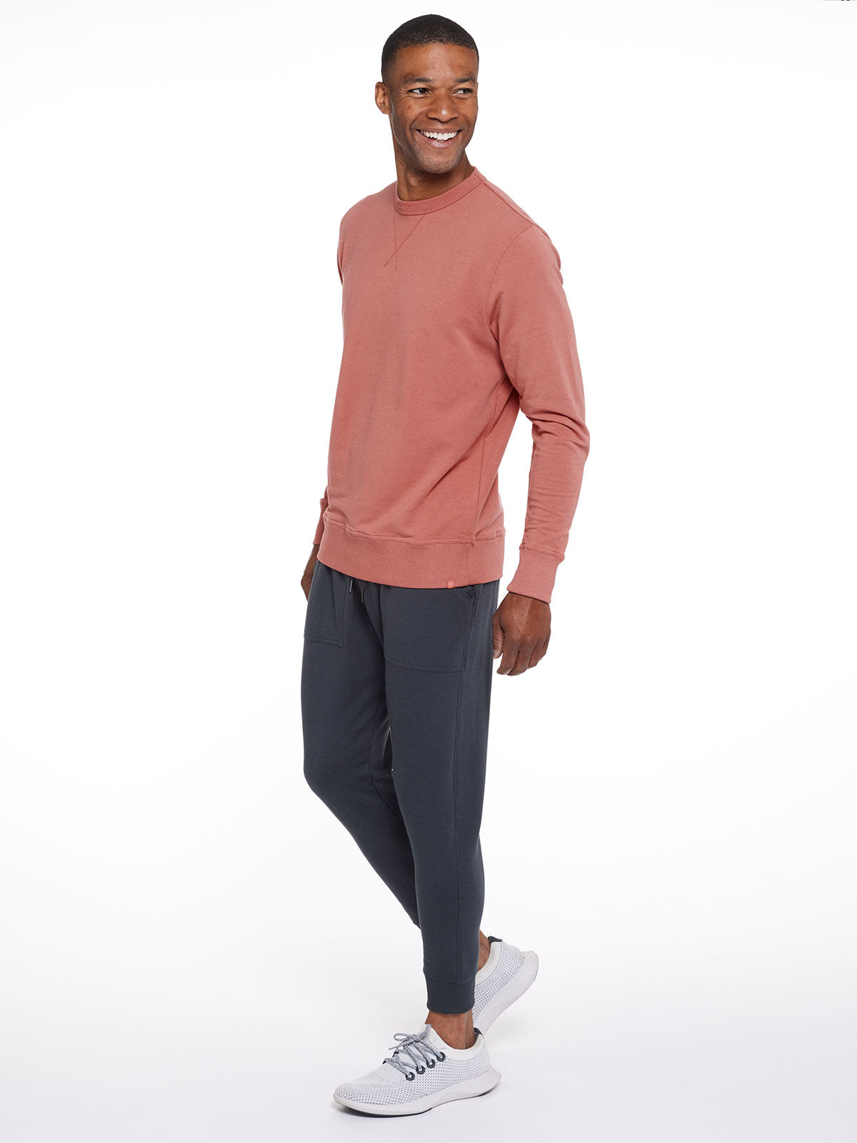 Varsity French Terry Sweatshirt - tasc Performance (Canyon)