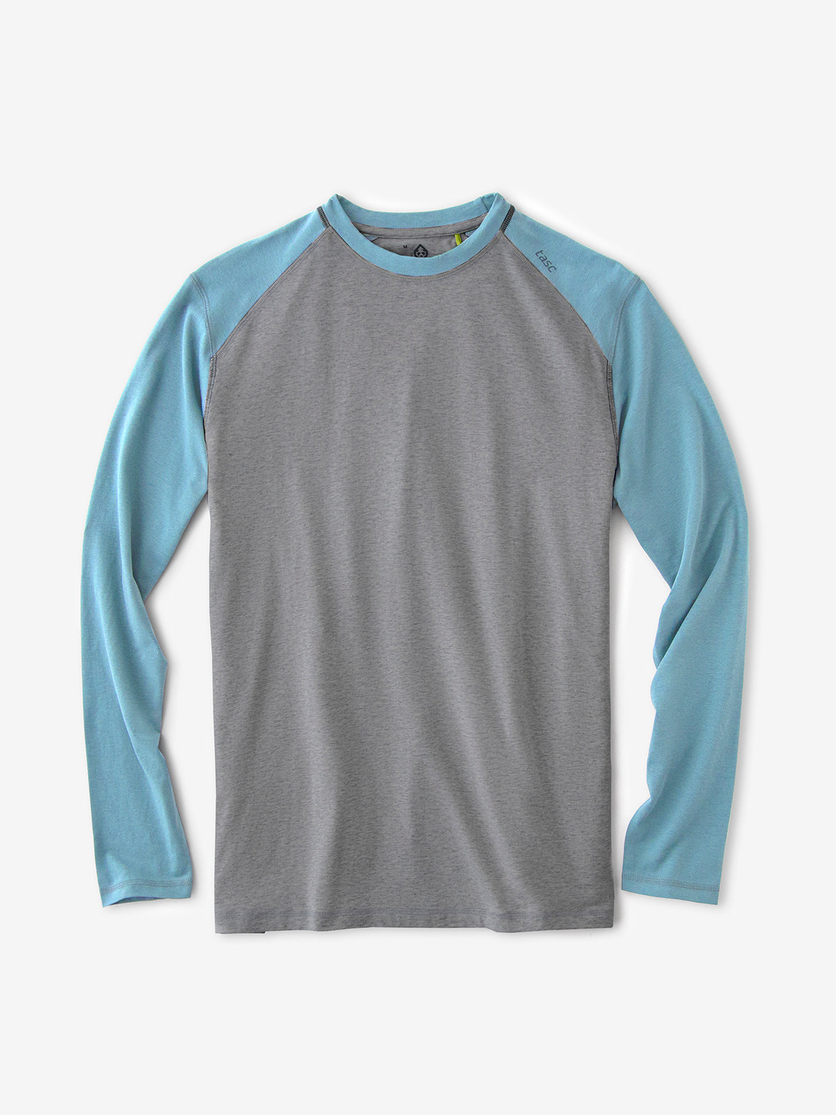 Carrollton Baseball Long Sleeve Fitness T-Shirt (HeatherGray/LakeBlue)