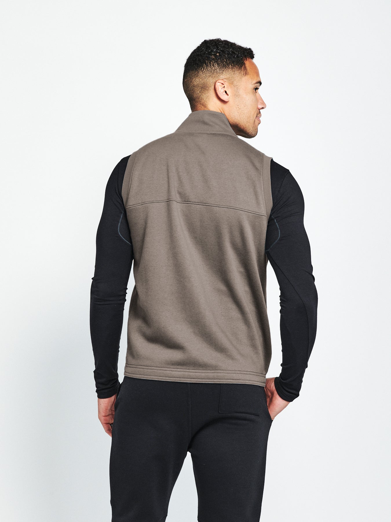 Legendary Fleece Vest tasc performance (DriftwoodHeather)