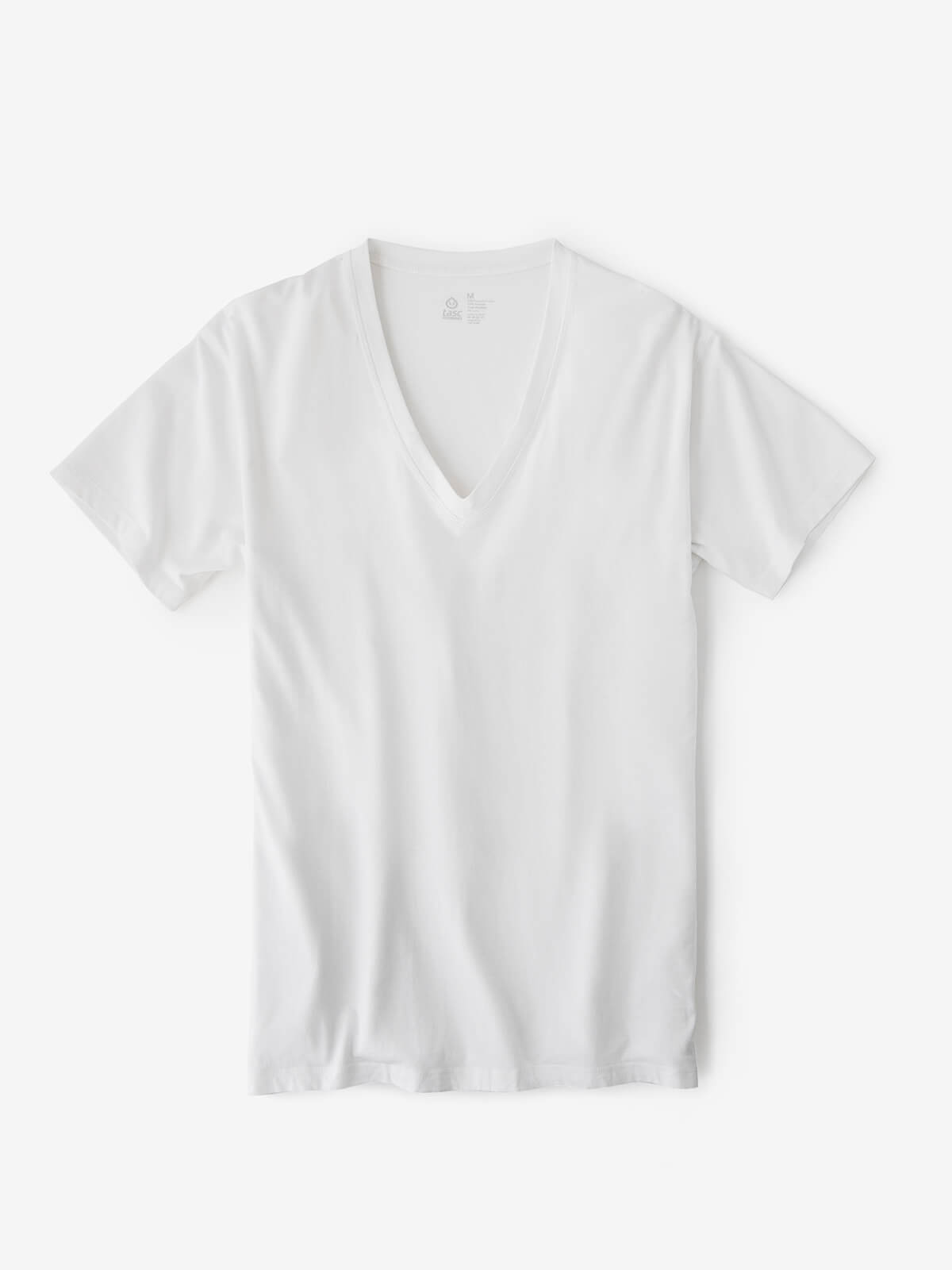 best v neck undershirt for dress shirt Soft Stretch V-Neck Undershirt (3-Pack) in Bold Black