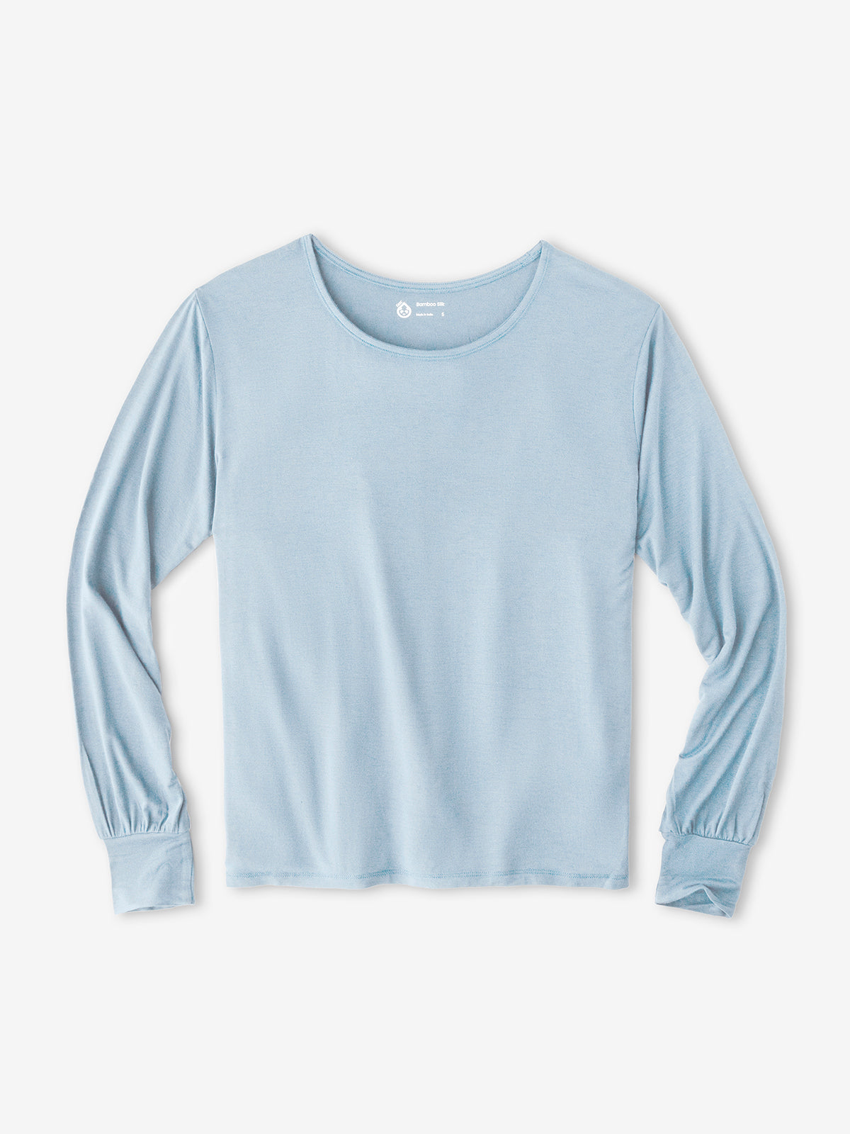 Bamboo Silk Long Sleeve Sleep Shirt tasc performance (Haze)